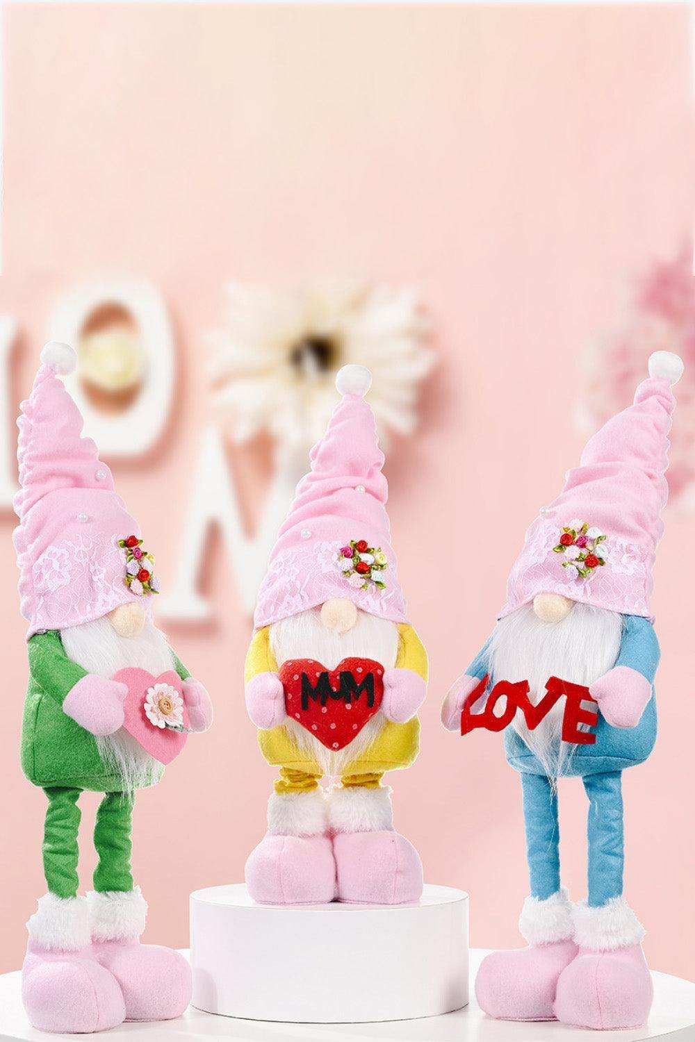 Mother's Day Pearl Decor Faceless Gnome - Trendsi - Flyclothing LLC