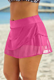 Full Size Layered Swim Skirt - Trendsi - Flyclothing LLC