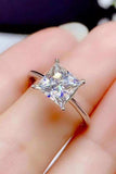 5 Carat Moissanite Solitaire Ring - Trendsi - Flyclothing LLC