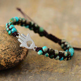 Turquoise Beaded Bracelet - Trendsi - Flyclothing LLC