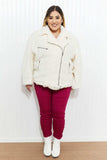 Davi & Dani Come a Little Closer Full Size Faux Fur Jacket - Trendsi - Flyclothing LLC