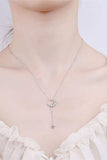Star & Moon Moissanite Necklace - Trendsi - Flyclothing LLC