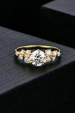 1 Carat Moissanite 925 Sterling Silver Ring - Trendsi - Flyclothing LLC