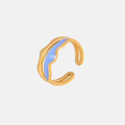 18K Gold-Plated Open Ring - Trendsi - Flyclothing LLC