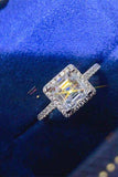 2 Carat Moissanite 925 Sterling Silver Ring - Trendsi - Flyclothing LLC