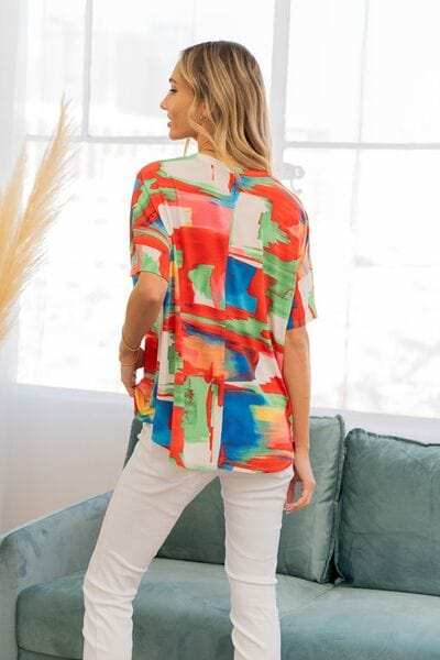 Sew In Love Full Size Round Neck Short Sleeve T-Shirt - Trendsi - Flyclothing LLC