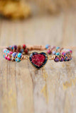 Handmade Heart Shape Natural Stone Bracelet - Trendsi - Flyclothing LLC