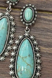 Artificial Turquoise Earrings - Trendsi - Flyclothing LLC