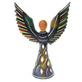 Hand Painted 9 Inch Standing Metal Angel - Croix des Bouquets (H) - Croix des Bouquets - Flyclothing LLC