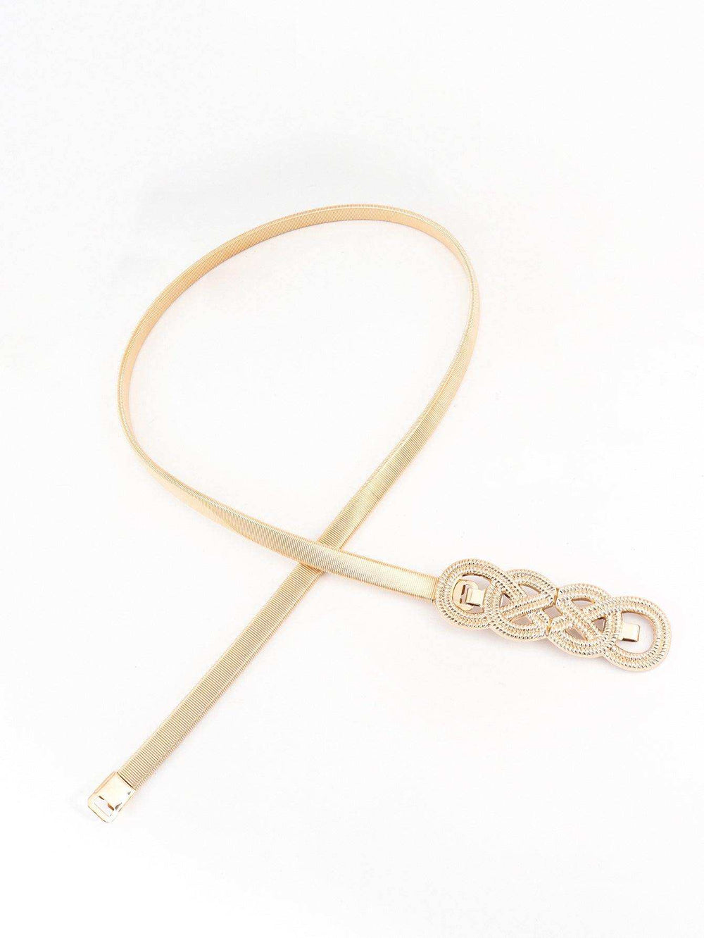 Knot Buckle Metal Belt - Trendsi - Flyclothing LLC