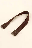 PU Elastic Snap Closure Belt - Trendsi - Flyclothing LLC