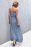 Strapless Split Maxi Dress - Trendsi - Flyclothing LLC