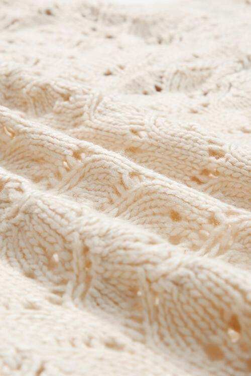 Plus Size Open Front Long Sleeve Cardigan - Trendsi - Flyclothing LLC