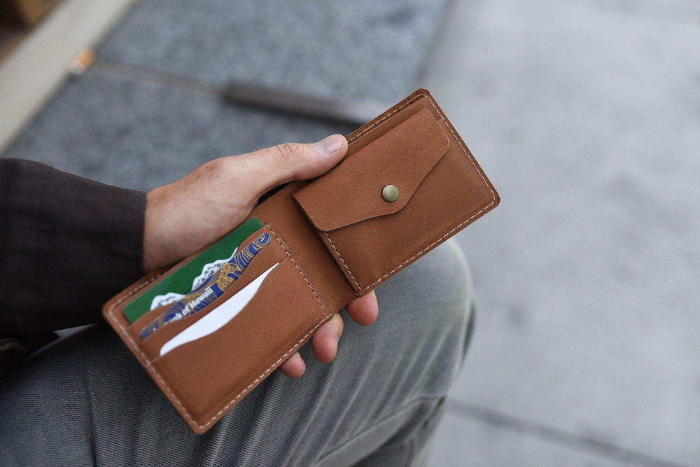 Kiko Leather Coin Bifold - Kiko - Flyclothing LLC
