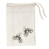 Wire Bicycle Earrings - Creative Alternatives - Creative Alternatives - Flyclothing LLC