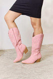 Forever Link Knee High Cowboy Boots - Trendsi - Flyclothing LLC
