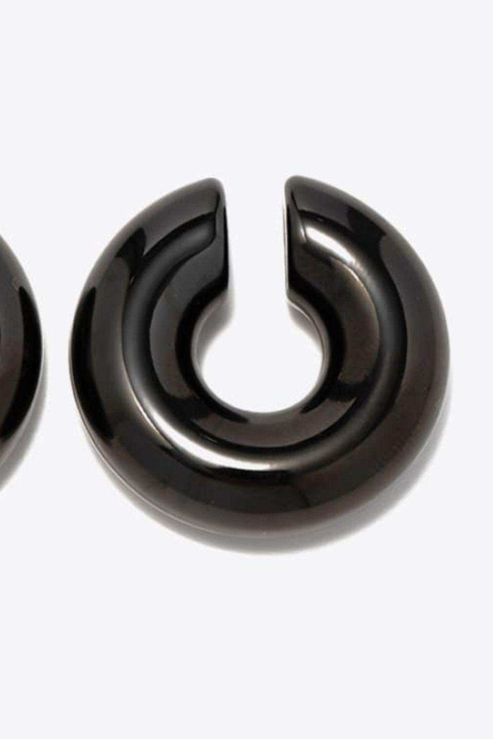 Stainless Steel Cuff Earrings - Trendsi - Flyclothing LLC