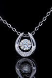 Moissanite Zircon Pendant Necklace - Trendsi - Flyclothing LLC