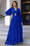 Twist Front Cutout Long Sleeve Dress - Trendsi - Flyclothing LLC