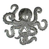 Octopus Nautical Haitian Steel Drum Wall Art x 16 - Haitian Artisans - Flyclothing LLC