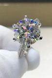 5 Carat Moissanite 6-Prong Ring - Trendsi - Flyclothing LLC