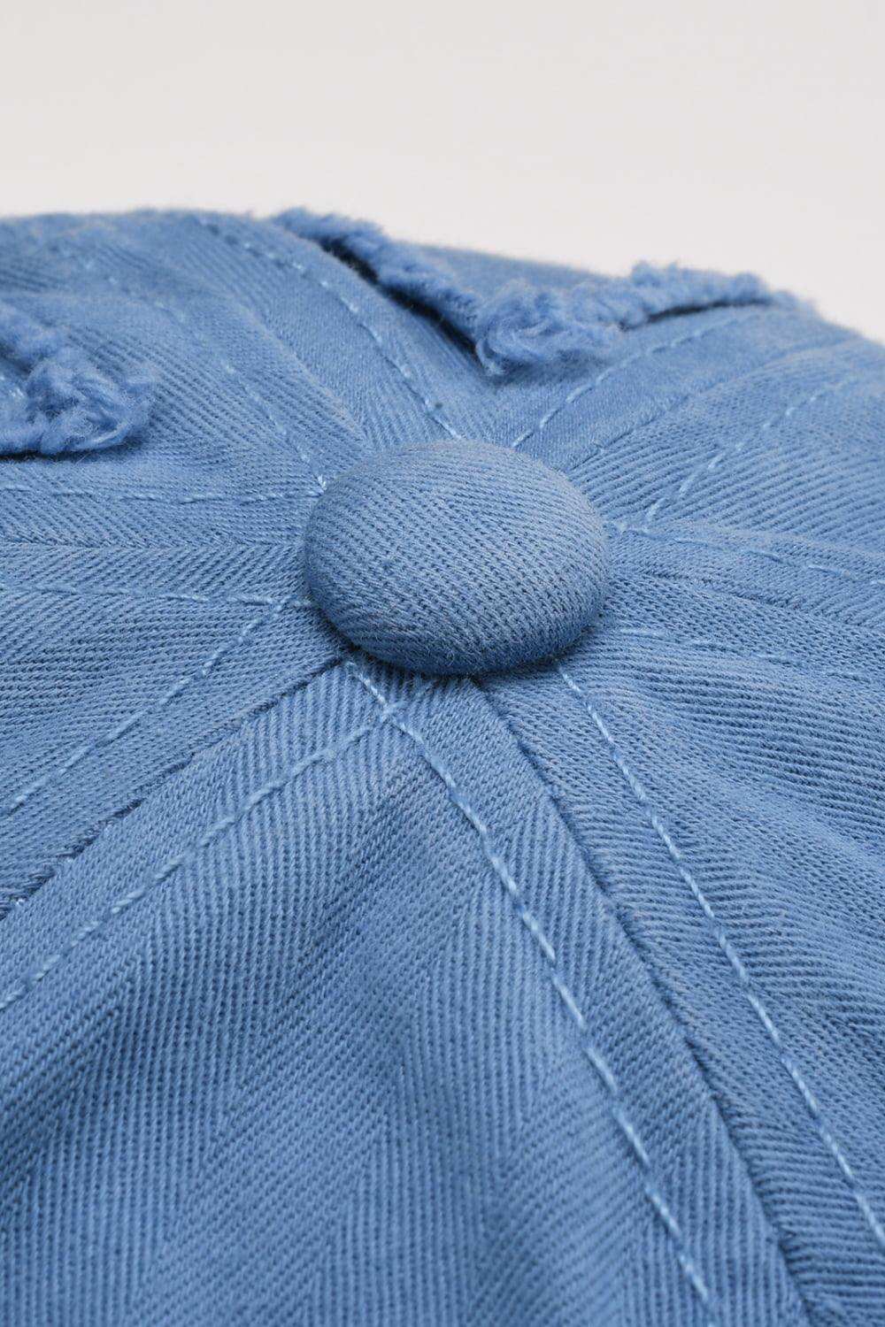Distressed Adjustable Baseball Cap - Trendsi - Flyclothing LLC