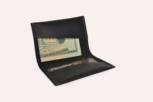 Kiko Leather Two Fold Card Case - Kiko - Flyclothing LLC