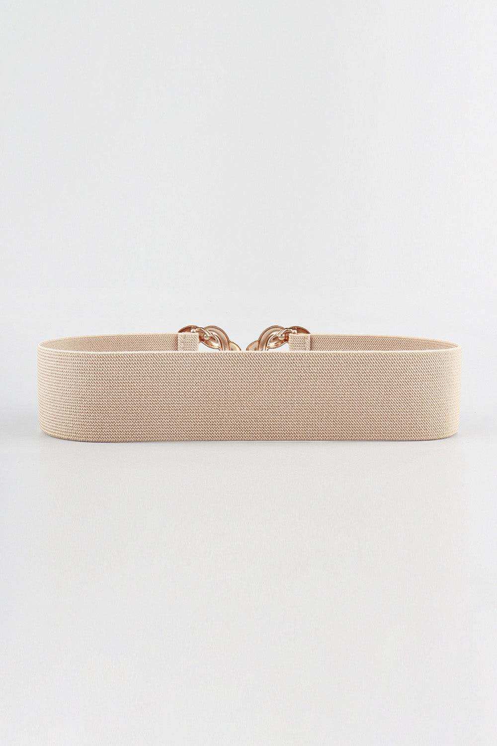 Zinc Alloy Buckle Elastic Belt - Trendsi - Flyclothing LLC