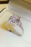 5 Carat Moissanite 925 Sterling Silver Ring - Trendsi - Flyclothing LLC