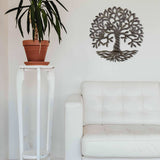 Twisted Tree of Life Metal Wall Art - Croix des Bouquets - Croix des Bouquets - Flyclothing LLC