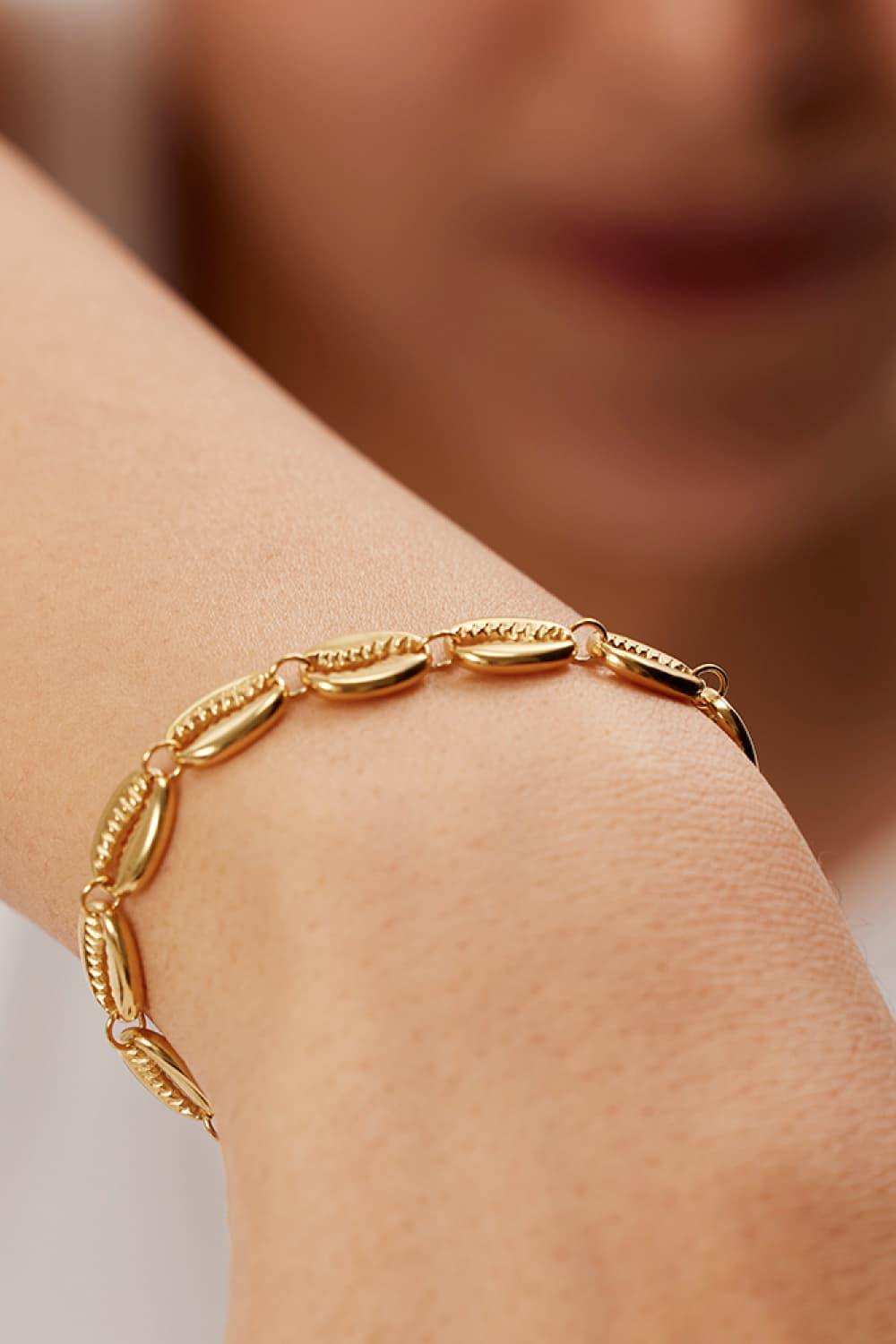 Shell Stainless Steel Bracelet - Trendsi - Flyclothing LLC