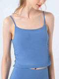 Ruched Sports Cami - Trendsi - Flyclothing LLC