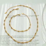 Titanium Steel Chain Link Necklace - Trendsi - Flyclothing LLC