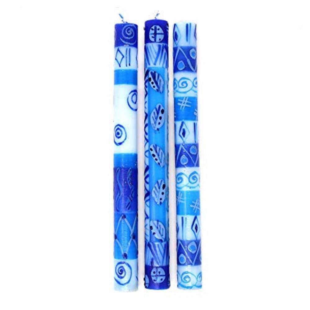 Tall Hand Painted Candles - Three in Box - Feruzi Design - Nobunto - Nobunto - Flyclothing LLC