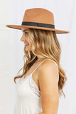 Fame Enjoy The Simple Things Fedora Hat - Trendsi - Flyclothing LLC