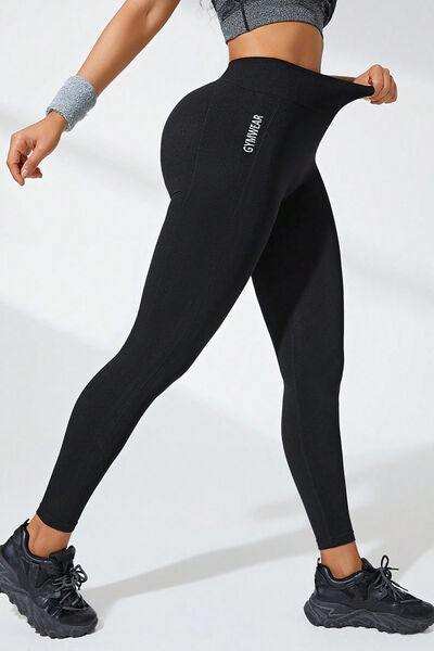 High Waist Active Leggings - Trendsi - Flyclothing LLC