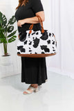 Animal Print Plush Weekender Bag - Trendsi - Flyclothing LLC