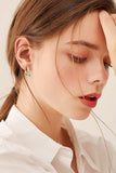 2 Carat Moissanite 925 Sterling Silver Earrings - Trendsi - Flyclothing LLC