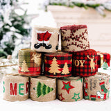 Christmas Polyester Ribbon - Trendsi - Flyclothing LLC