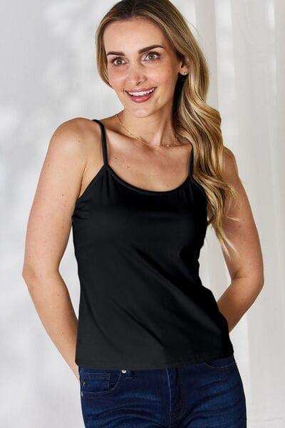 Basic Bae Full Size Round Neck Slim Cami - Trendsi - Flyclothing LLC