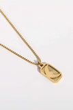 Stainless Steel 18K Gold-Plated Necklace - Trendsi - Flyclothing LLC