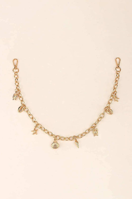 Sea Element Charm Iron Chain Belt - Trendsi - Flyclothing LLC