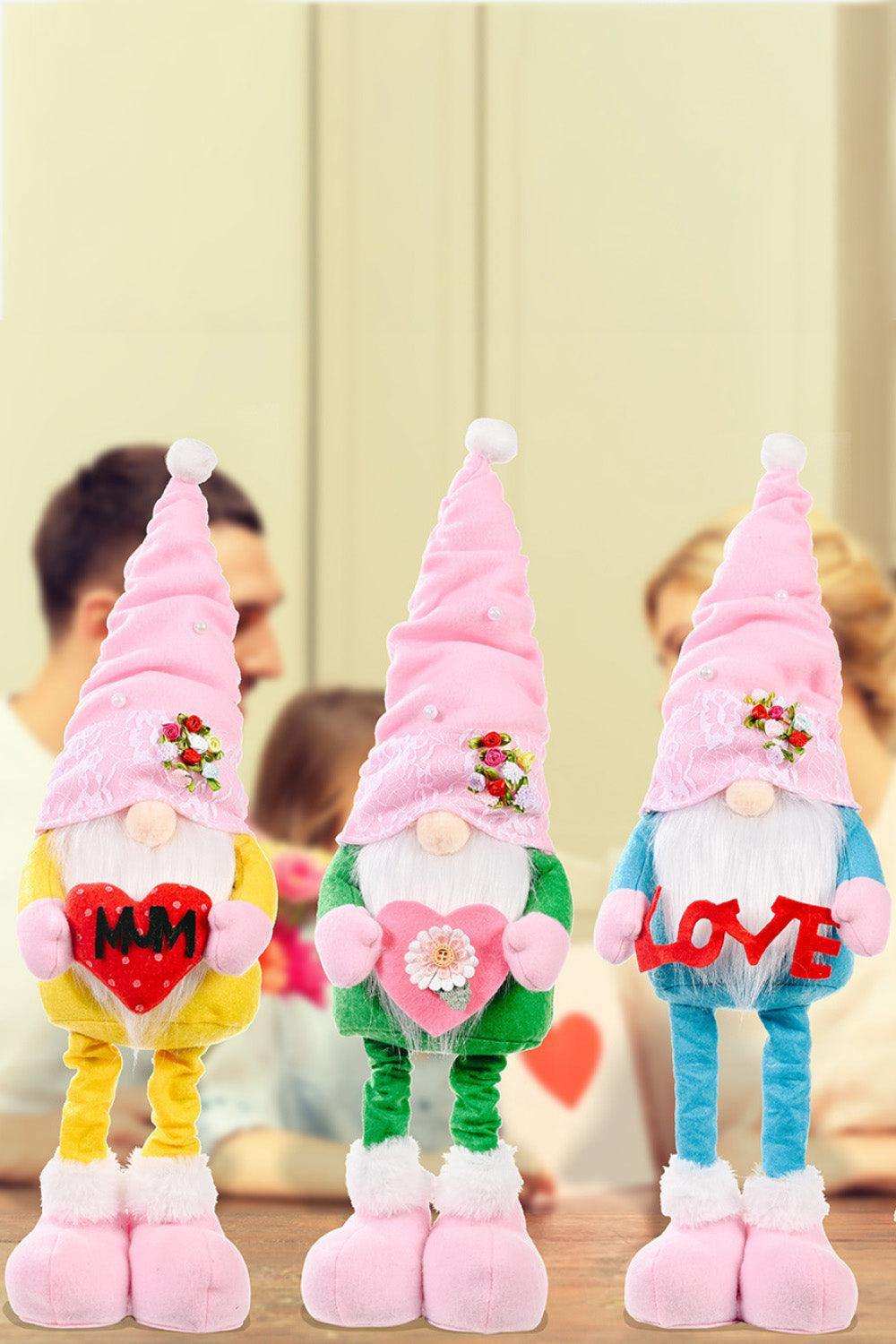 Mother's Day Pearl Decor Faceless Gnome - Trendsi - Flyclothing LLC