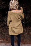 Open Front Dropped Shoulder Cardigan with Pockets - Trendsi - Flyclothing LLC
