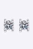 Limitless Love 1 Carat Moissanite Stud Earrings - Trendsi - Flyclothing LLC