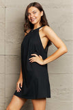 Spliced Lace Round Neck Sleeveless Dress - Trendsi - Flyclothing LLC