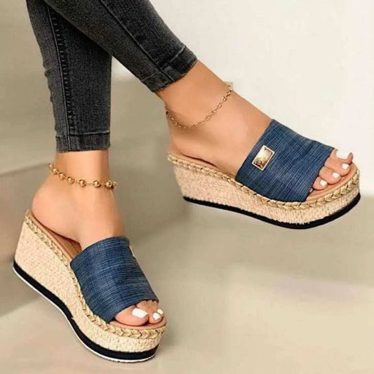 PU Leather Open Toe Sandals - Trendsi - Flyclothing LLC