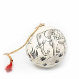 Handpainted Ornament Elephant - Pack of 3 - Asha Handicrafts - Flyclothing LLC