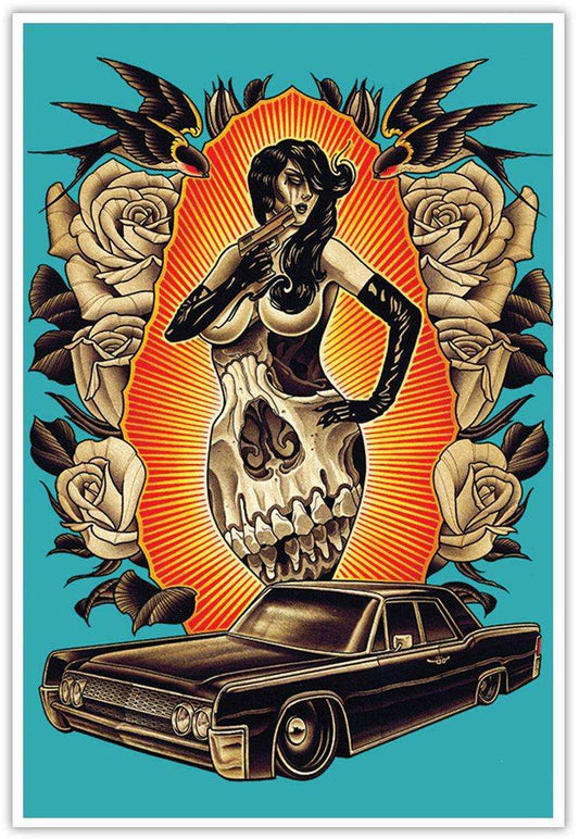 Tyler Bredeweg Fatale 12 x 18 Art Print - Tyler Bredeweg - Flyclothing LLC