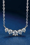 Moissanite Pendant Necklace - Trendsi - Flyclothing LLC